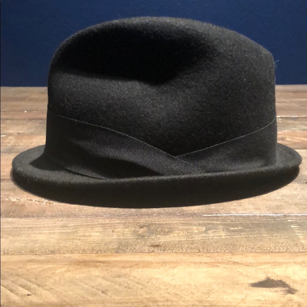 Zara Black Felt Hat
